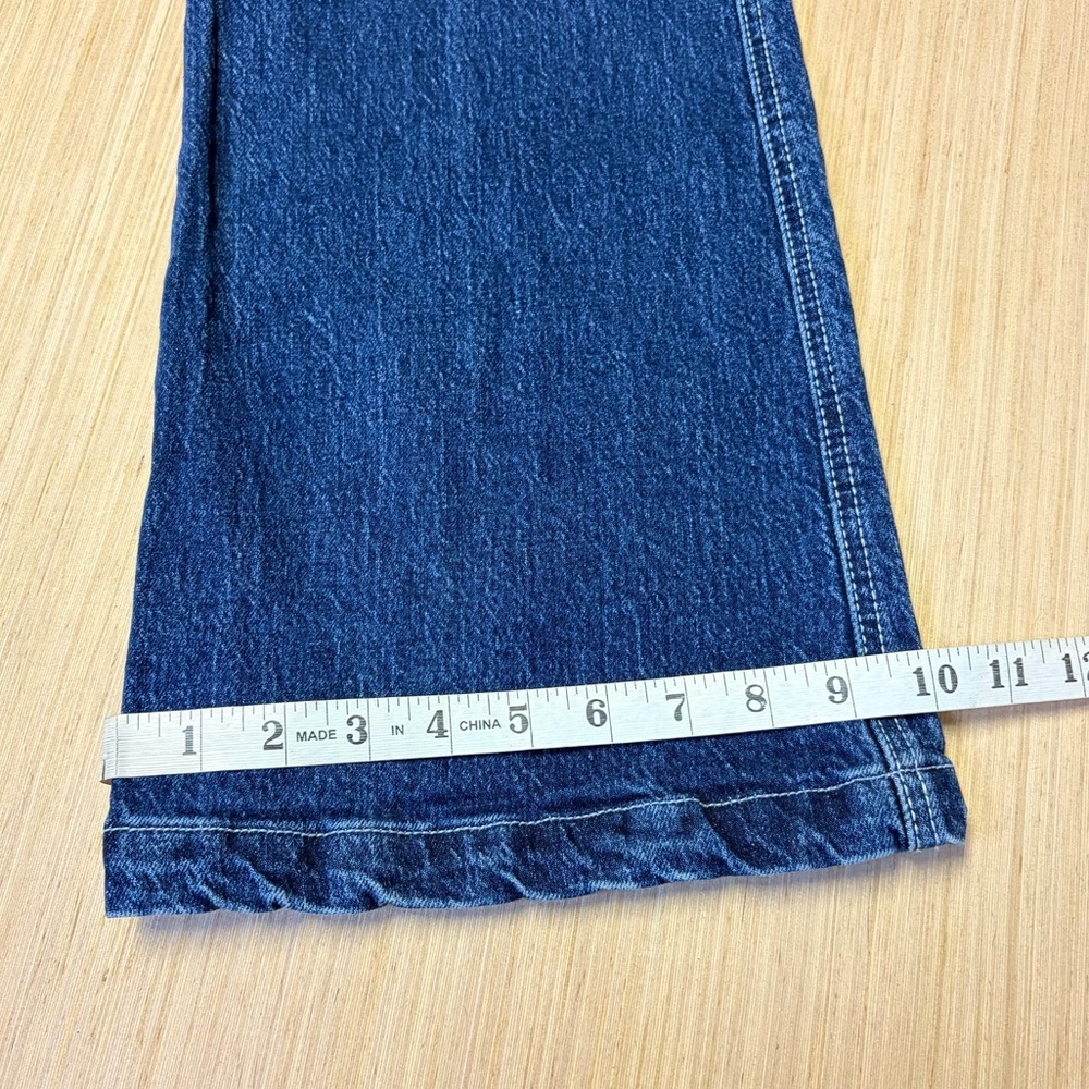 Kancan Sparrow High Rise Holly Flare Jeans Womens 7/27 Blue Denim Stretch - Picture 11 of 11